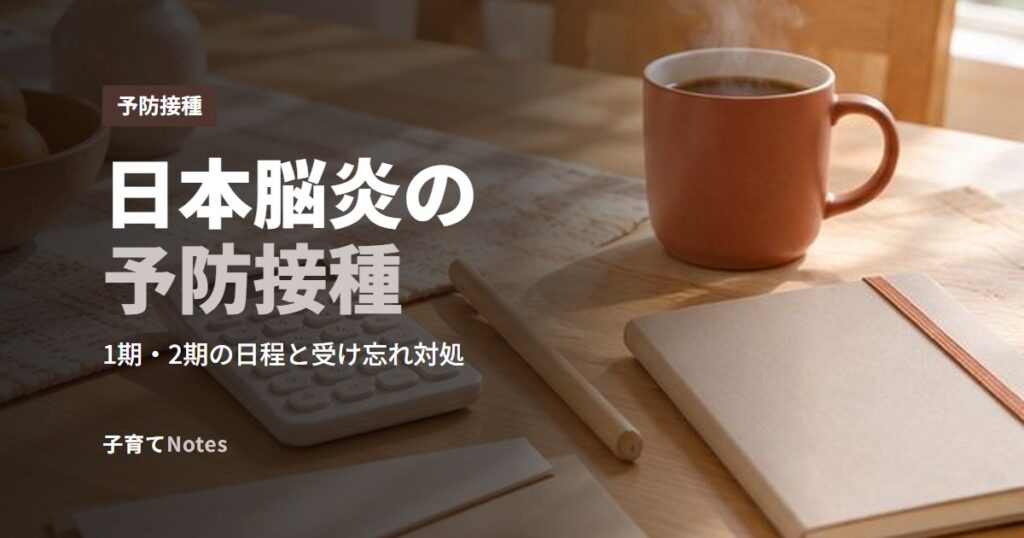 日本脳炎の予防接種